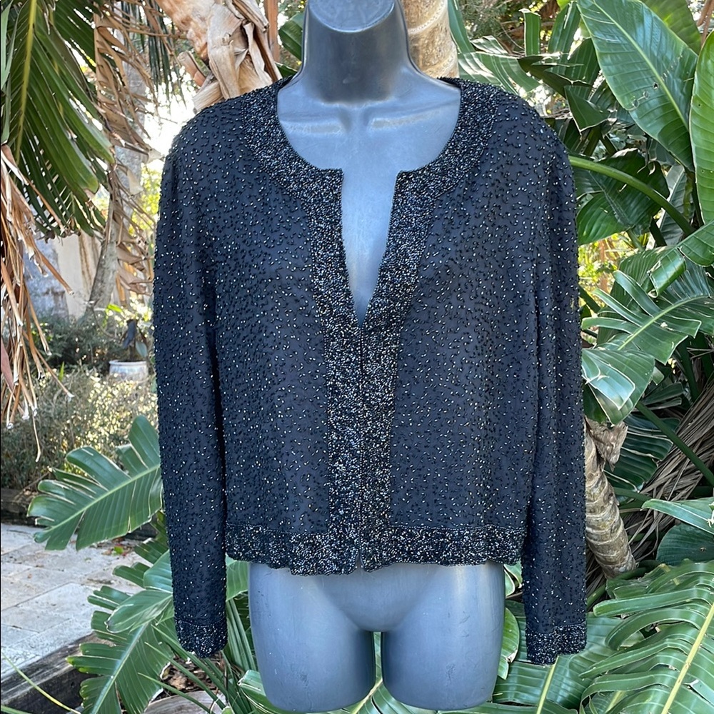 vintage Stenay beaded jacket